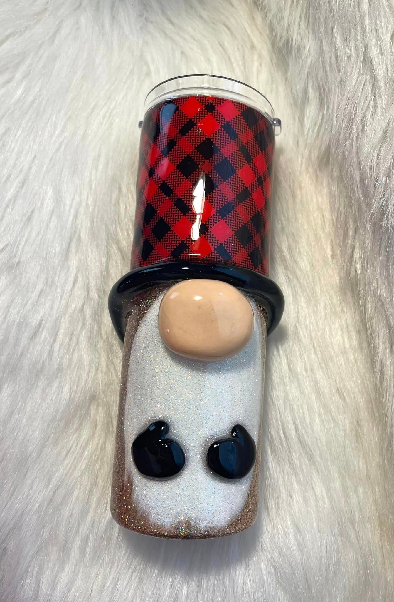 {MTO} 3D Plaid Gnome Tumbler