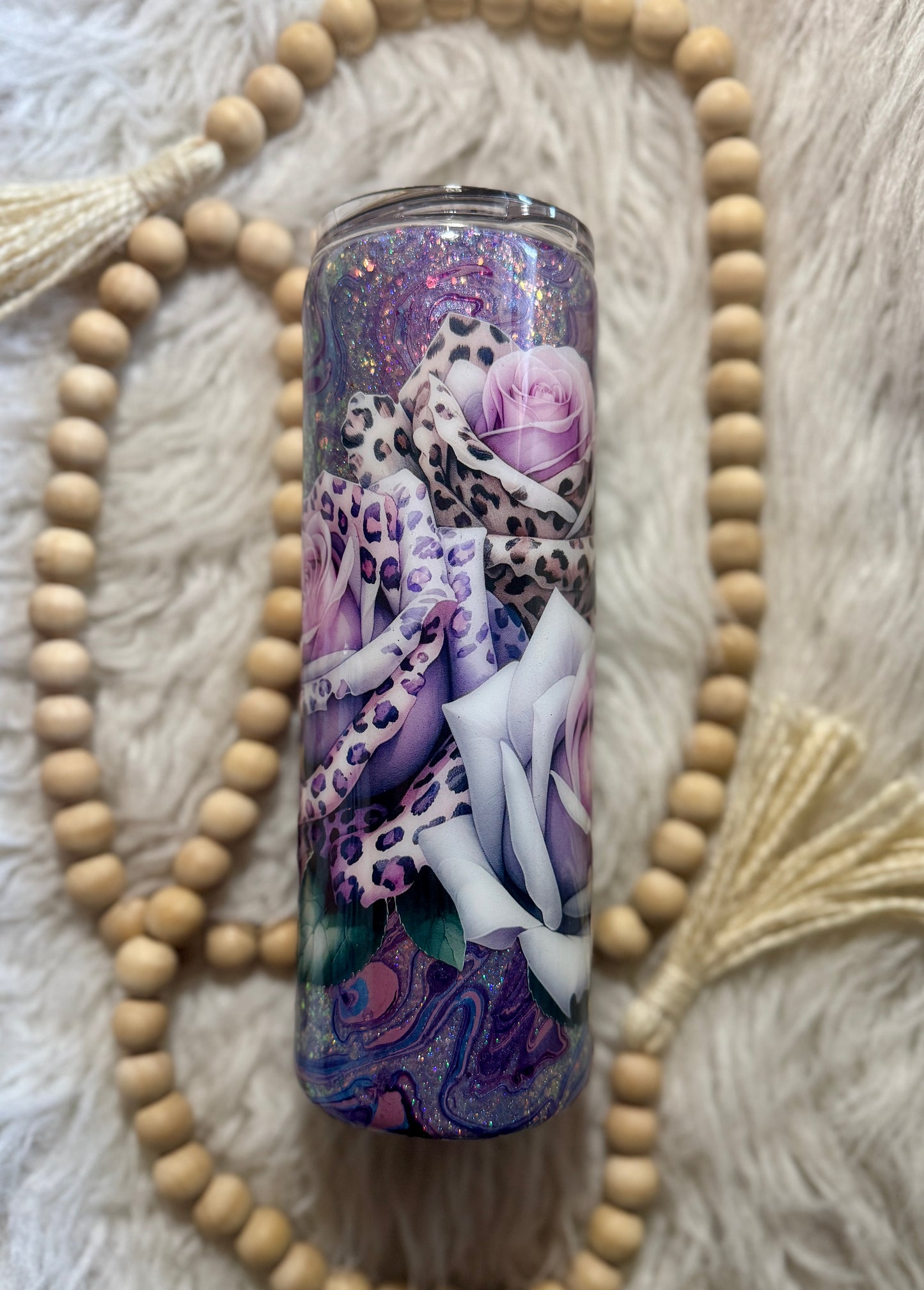{RTS} 20oz Hydrodip w/Roses Tumbler