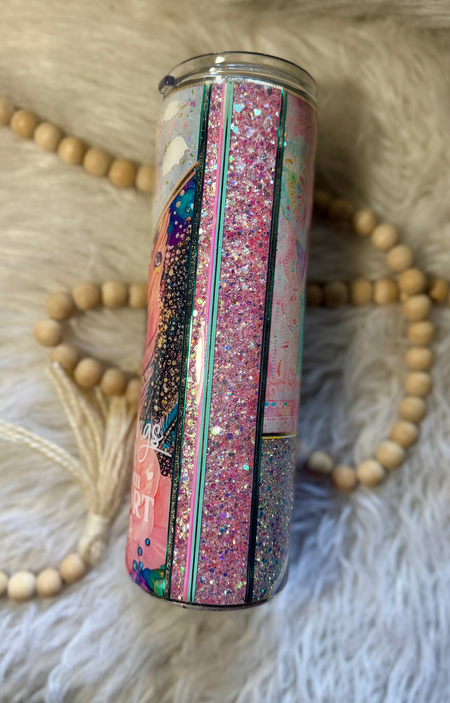 {RTS} 30oz Pastel Elephant Tumbler