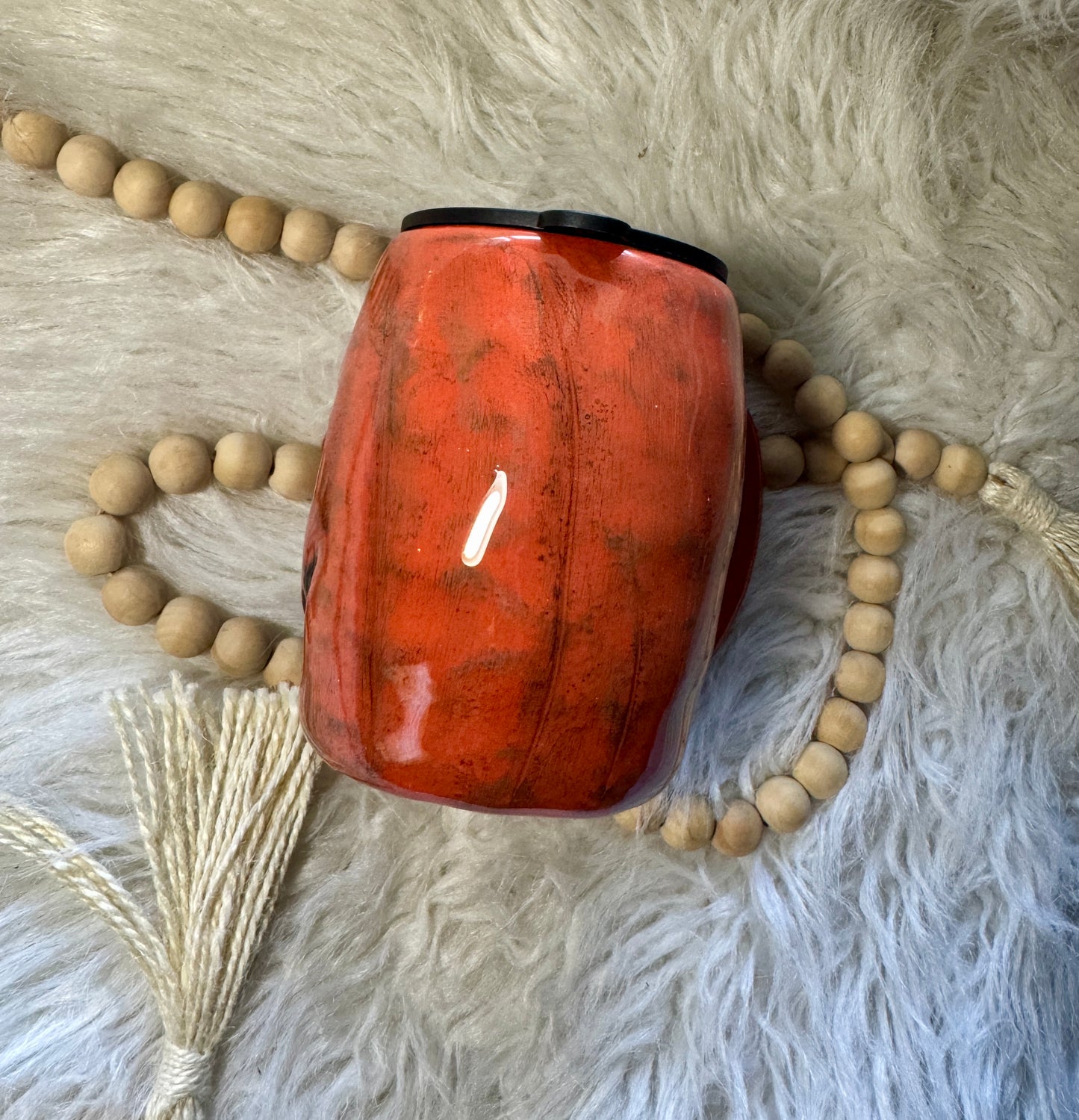 {RTS} 14oz 3D Grungy Pumpkin Mug