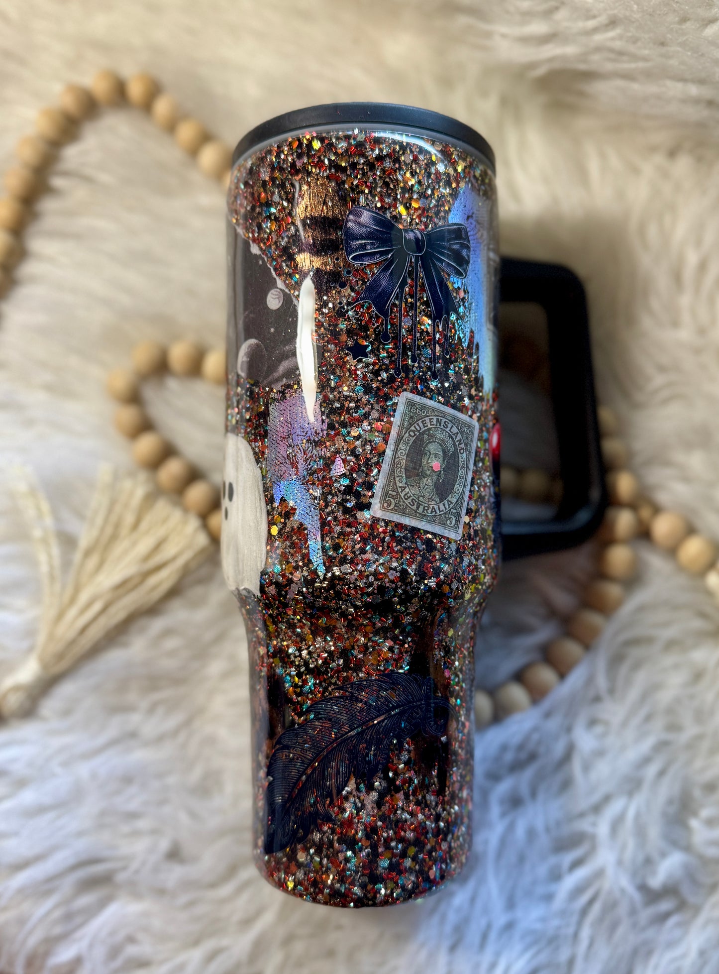 {RTS} 40oz Halloween Deco Tumbler *MISFIT*