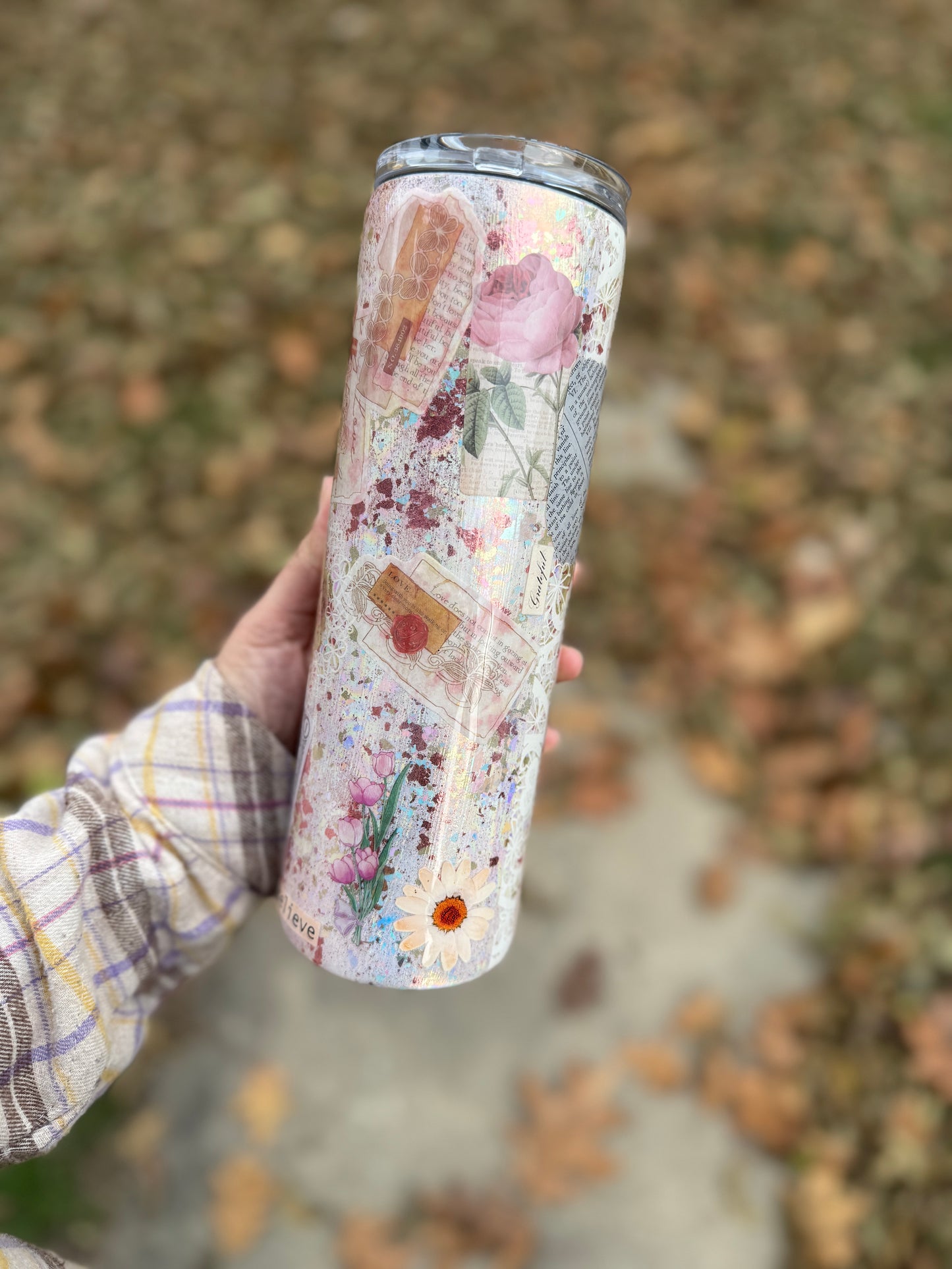 {RTS} 30oz Foil/Pigment Deco Tumbler