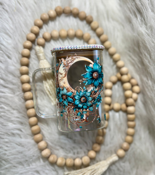 {RTS} 20oz Celestial Iridescent Glass Mug