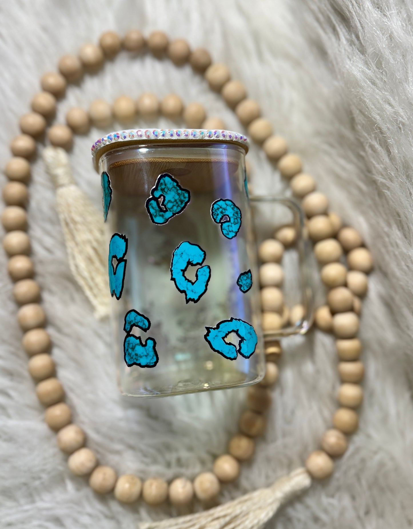 {RTS} 20oz Celestial Iridescent Glass Mug