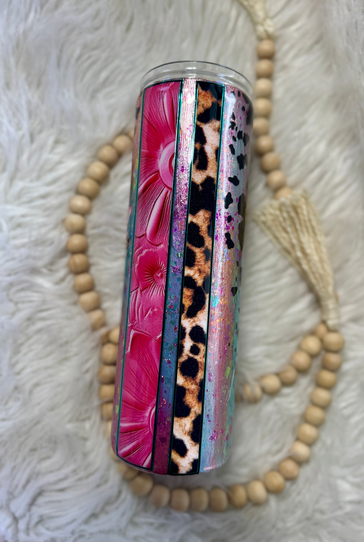 {RTS} 30oz Pink Cow Tumbler