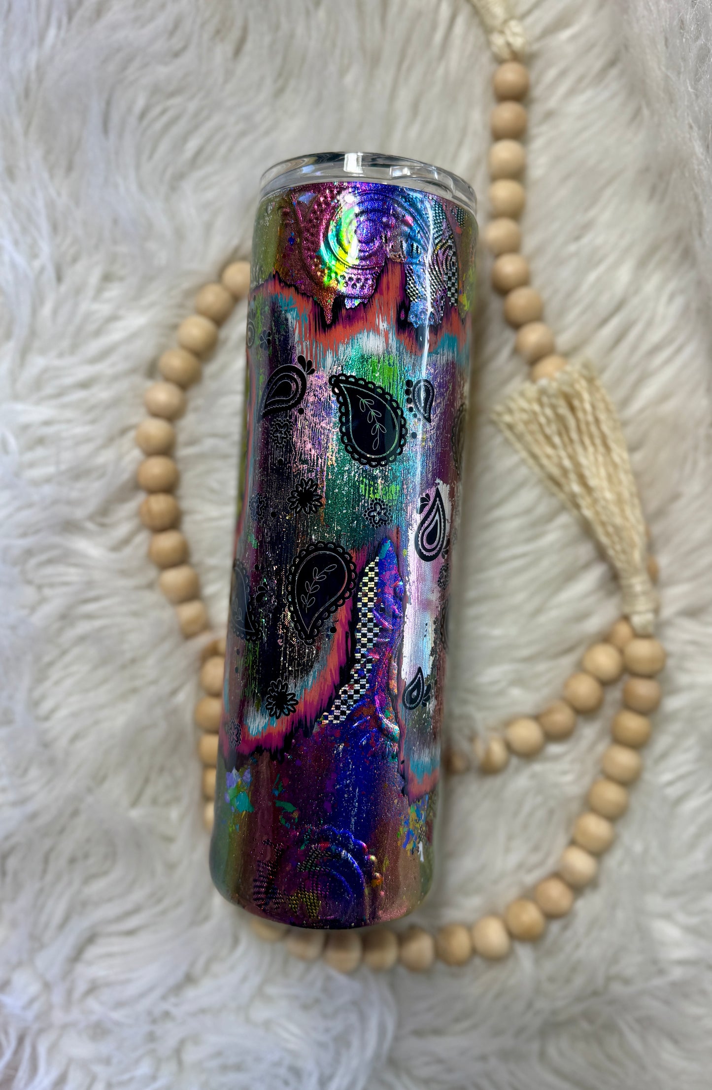 {RTS} 30oz Paisley "Throwdown" Tumbler