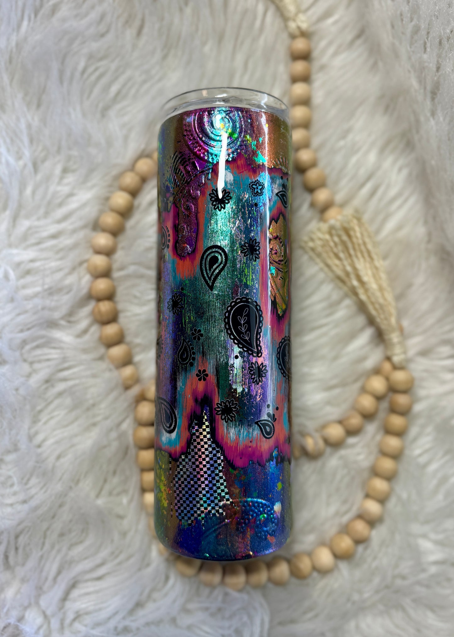 {RTS} 30oz Paisley "Throwdown" Tumbler