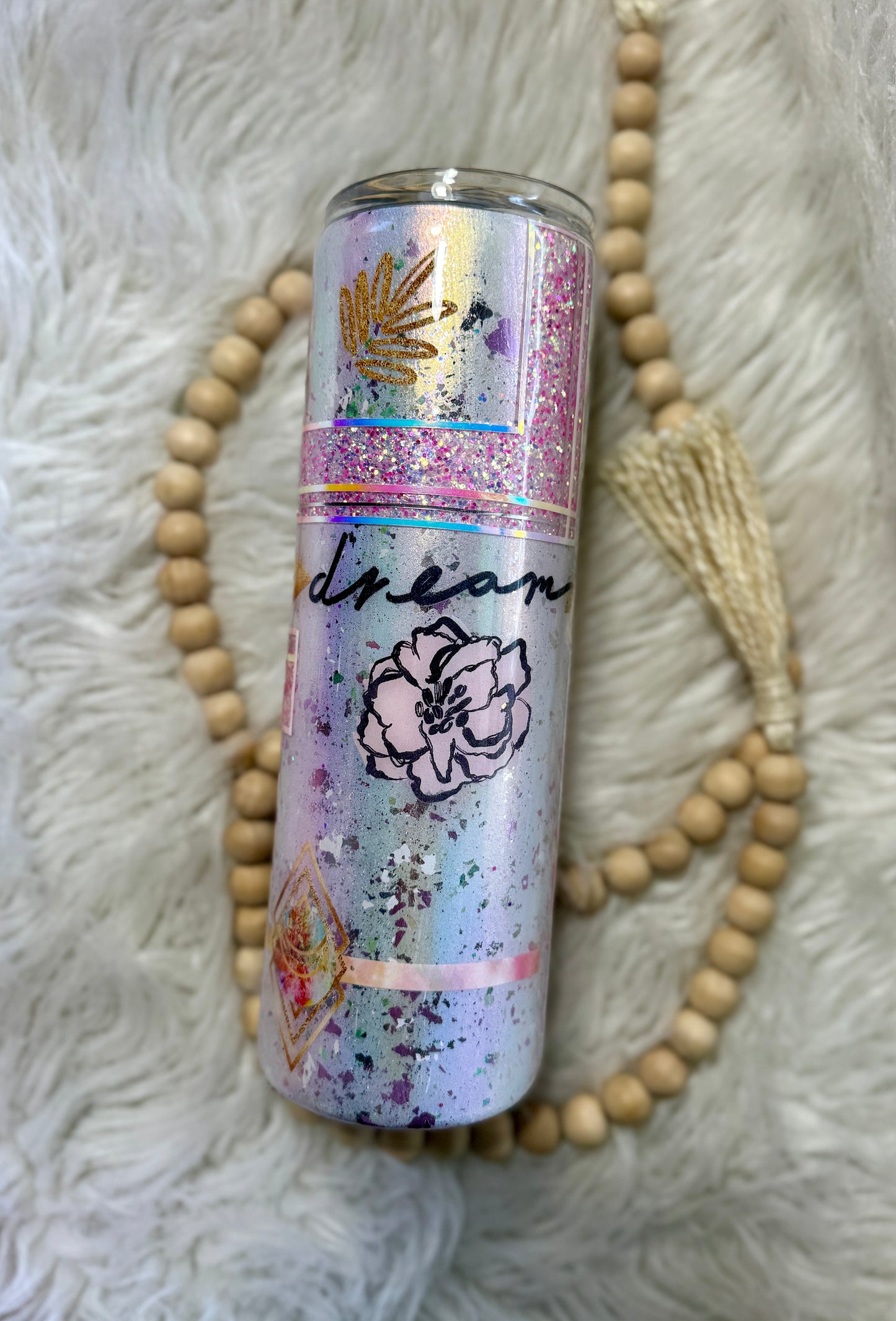 {RTS} 30oz Pastel Tiger Tumbler