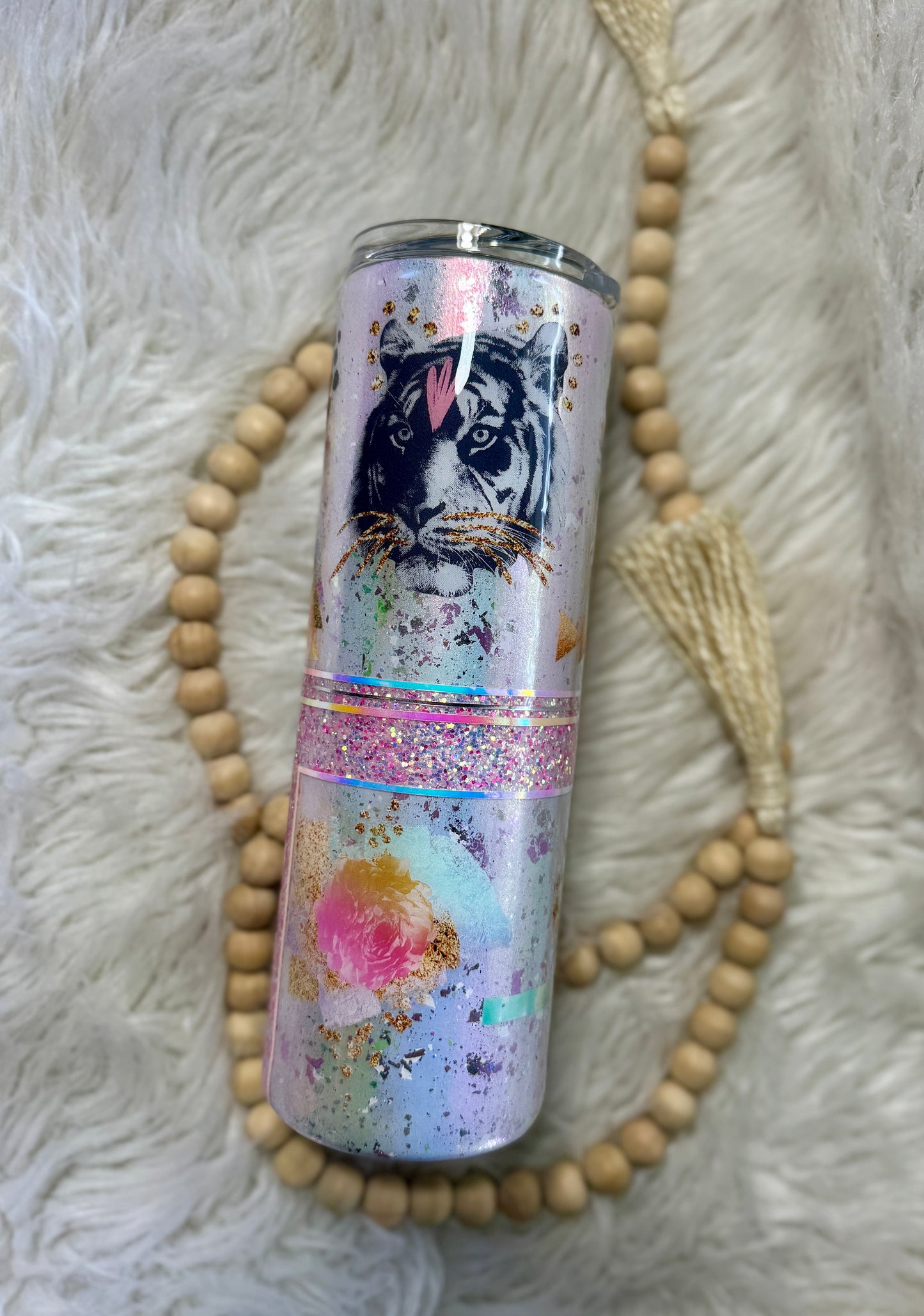 {RTS} 30oz Pastel Tiger Tumbler