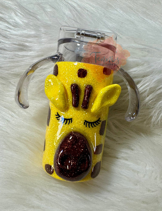 {MTO} 3D Giraffe Tumbler