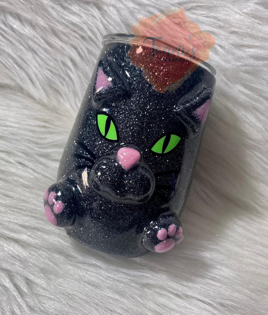 {MTO} 3D Cat Tumbler