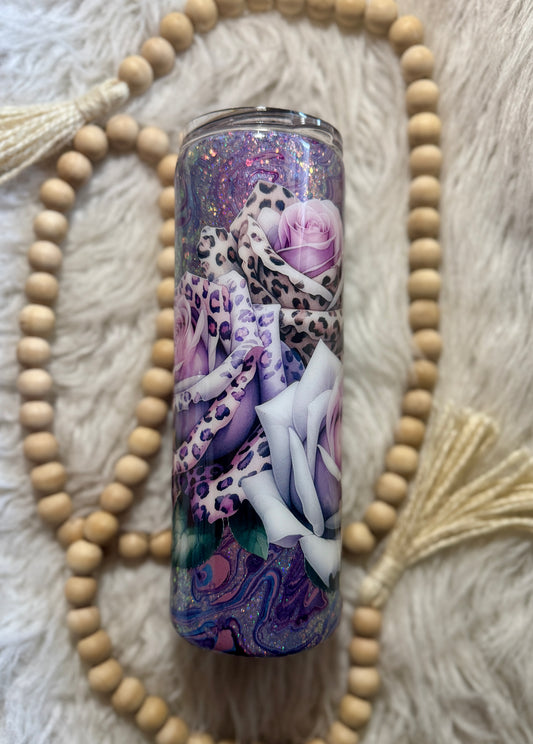 {RTS} 20oz Hydrodip w/Roses Tumbler