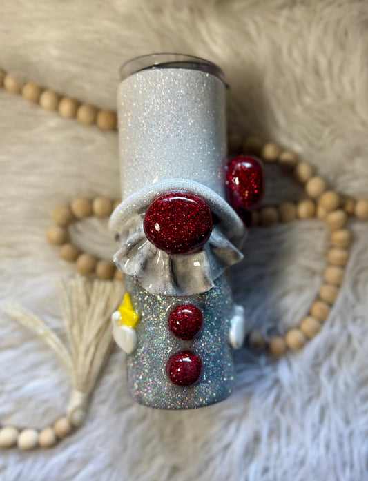 {RTS} 20oz 3D Clown Gnome Tumbler