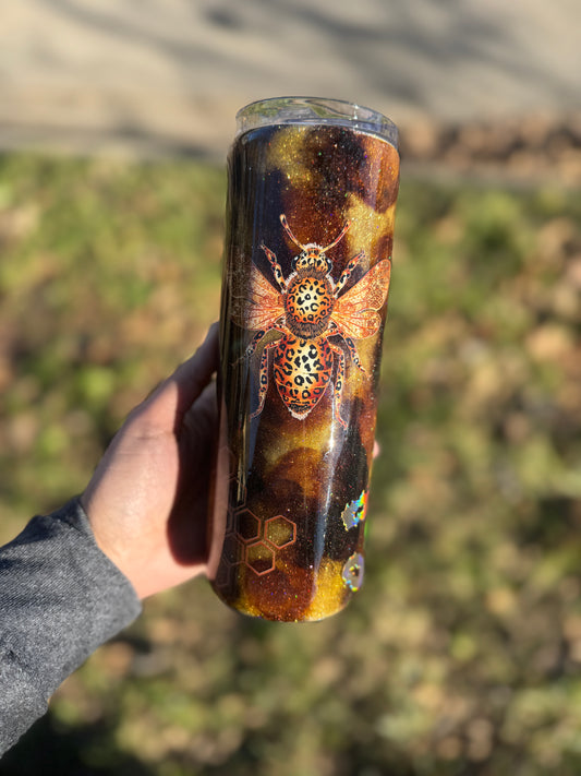 {RTS} 20oz Tortise Shell Tumbler