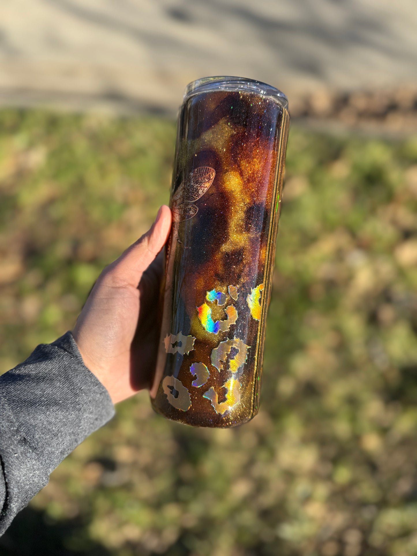 {RTS} 20oz Tortise Shell Tumbler