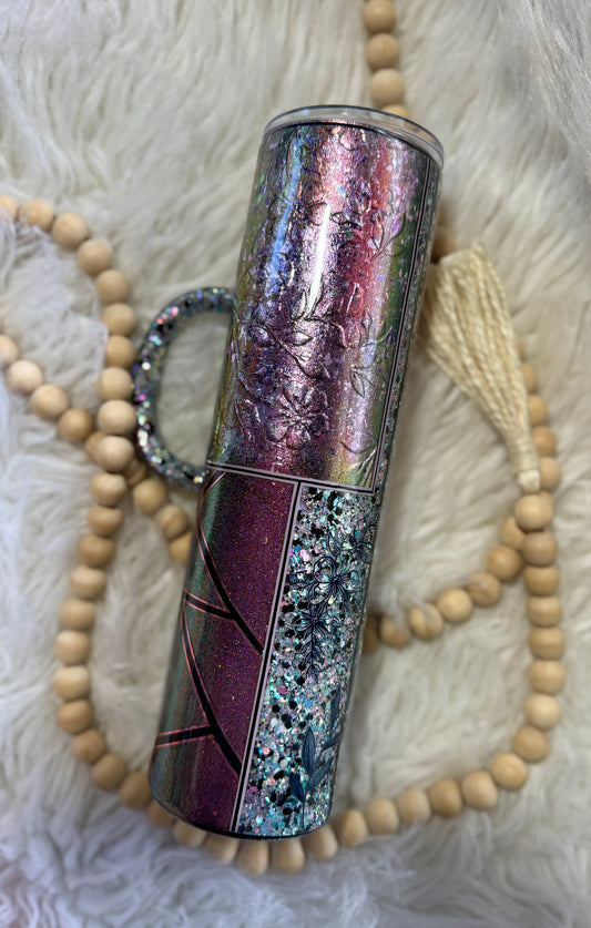 {RTS} 32 Plump w/handle Purple MM Tumbler *MISFIT*