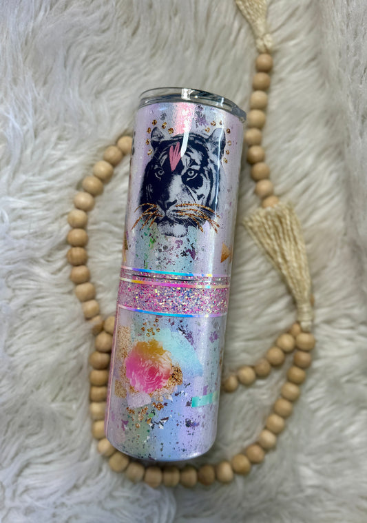 {RTS} 30oz Pastel Tiger Tumbler